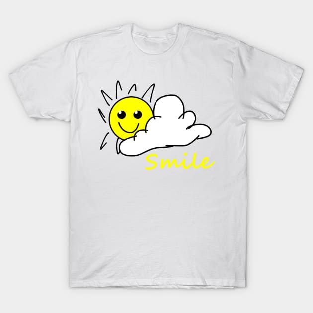 Smile sunshine T-Shirt by andersonartstudio